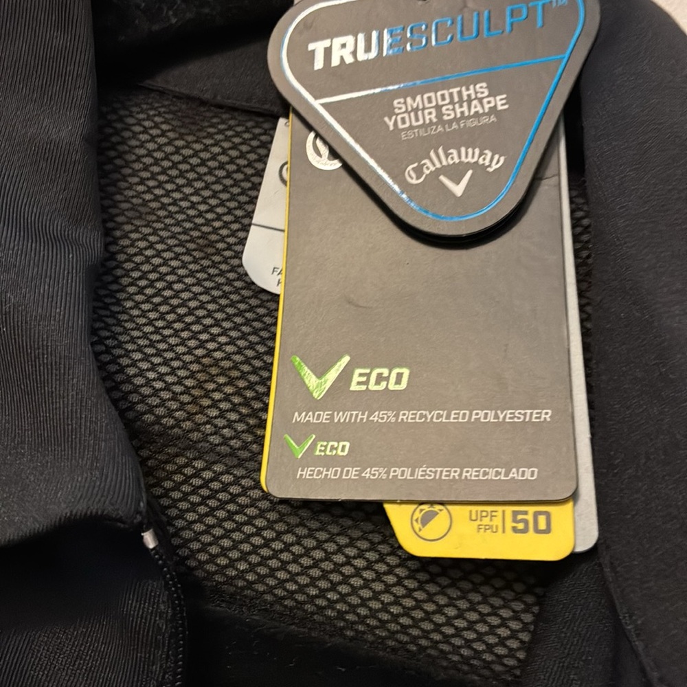 Callaway Mesh Racer Back Golf Dress W/ Front Zip Pockets. 🆕 UPF 50 - Picture 10 of 10